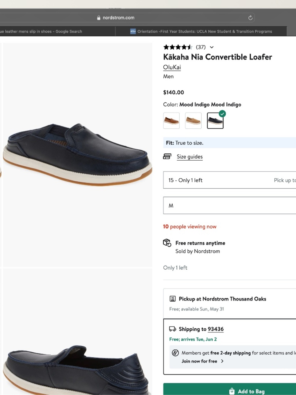 OluKai Kākaha Nia Convertible Loafer
